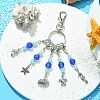 Alloy Fish/Starfish/Shell/ Sea Turtle/Sea Houre Pendant Decoration KEYC-JKC00592-3