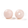 Opaque Solid Color Glass Beads GLAA-N007-8mm-A01-2