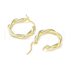 925 Sterling Silver Hoop Earrings EJEW-K258-15C-G-2