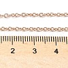 304 Stainless Steel Cable Chains Necklace Making X-STAS-P045-01RG-2