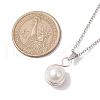 Mother's Day Jewellery Pearl Pendant Necklaces NJEW-JN04872-3