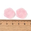 Frosted Transparent Acrylic Beads OACR-U006-03B-3