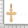304 Stainless Steel Pendants STAS-G346-50G-3