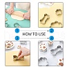 304 Stainless Steel Cookie Cutters DIY-E012-77-3