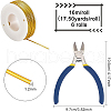 BENECREAT Round Aluminum Wire AW-BC0003-32D-1.2mm-2