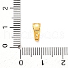 Brass Snap on Bails KK-D378-27G-3