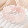 Handmade Lampwork Beaded Stretch Bracelets for Men Women BJEW-G738-01B-07-1