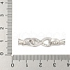 925 Sterling Silver Micro Pave Clear Cubic Zirconia Fold Over Clasps STER-U001-23P-3