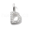 925 Sterling Silver with Cubic Zirconia Charms STER-Q004-01D-S-1