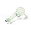 Transparent Resin Pendants RESI-A019-01A-2