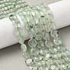 Natural Prehnite Beads Strands G-F790-H03-03-1