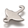 Non-Tarnish 201 Stainless Steel Charms STAS-I172-37P-3