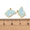 304 Stainless Steel Enamel Charms STAS-U060-02G-02-3