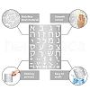 Stainless Steel Metal Cutting Dies Stencils DIY-WH0289-102-5