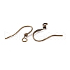Brass French Earring Hooks KK-Q365-AB-NF-2