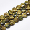 Natural Tiger Eye Beads Strands X-G-S357-E01-01-1