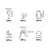 SUNNYCLUE 340Pcs Ending Findings Kits for DIY Jewelry KK-SC0001-88S-2