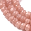Dyed Natural Malaysia Jade Rondelle Beads Strands G-E316-2x4mm-42-9