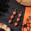304 Stainless Steel Dangle Earrings EJEW-JE06035-2