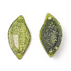 Leaf Sew on Rhinestone CRES-B006-07A-01-1