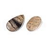 Natural Coconut fossil Pendant G-Q164-10-2