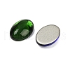 Oval Glass Cabochons GGLA-P014-M-1-2
