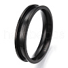 201 Stainless Steel Grooved Finger Ring Settings RJEW-TAC0017-4mm-02B-2