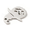Non-Tarnish 201 Stainless Steel Pendants STAS-E015-19P-3