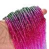 Transparent Painted Glass Beads Strands DGLA-A034-T3mm-A06-2