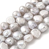 Dyed Natural Cultured Freshwater Pearl Beads Strands PEAR-A006-11E-2