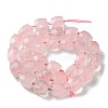 Natural Rose Quartz Beads Strands G-B065-A01-3