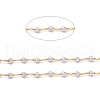 3.28 Feet Handmade Brass CCB Plastic Link Chains X-CHC-I036-56G-2