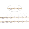 3.28 Feet Handmade Brass CCB Plastic Link Chains X-CHC-I036-56G-2