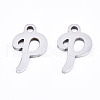 Non-Tarnish 201 Stainless Steel Charms X-STAS-T044-217P-P-1