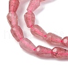 Natural Strawberry Quartz Beads Strands G-C080-B01-01A-4