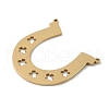 304 Stainless Steel Pendants STAS-B062-14G-2