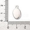 Ocean Theme 304 Stainless Steel Pendants STAS-D362-06P-02-3