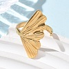 304 Stainless Steel Cuff Rings RJEW-P150-06G-2