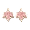 Autumn Theme Zinc Alloy Pendants X-ENAM-I023-06KCG-04-1