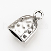 Tibetan Style Alloy Cord Ends TIBE-Q077-28AS-NR-4