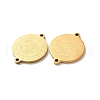 Ion Plating(IP) 304 Stainless Steel Connector Charms STAS-C074-11G-10-2