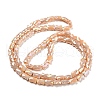 AB Color Plated Glass Beads Strands EGLA-P051-06B-B09-2