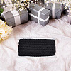 13M Polyester Centipede Lace Ribbons SRIB-WH0011-223C-6