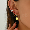 3 Pairs Stylish Heart Stainless Steel Earring Sets SR9770-1