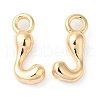 Brass Charms KK-P234-13G-J-1