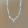Beach Acrylic Shell Shaped Pendant Necklaces FS-WGF50D9-02-1