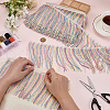 Polyester Fringe Lace Ribbon OCOR-WH0078-269C-3