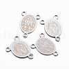 Tarnish Resistant 304 Stainless Steel Chandelier Component Links STAS-H378-25P-1