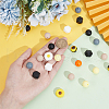 AHADERMAKER 10 Style Silicone Beads SIL-GA0001-07-4