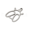 201 Stainless Steel Pendants STAS-F316-09P-2